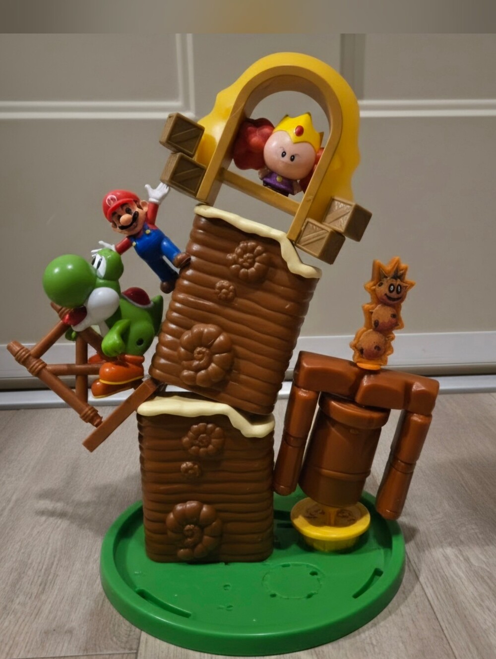 Super Mario Adventure & Powerpuff Girl Playset Duo